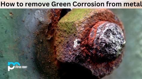 take green from metal out of fabric|how to remove green corrosion.